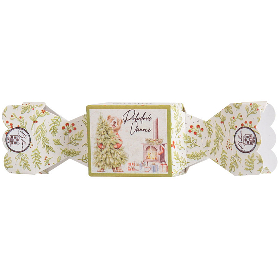 Bohemia Gifts Cool Christmas handgemachte Toilettenseife mit Glyzerinbonbon 30 g