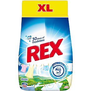 REX Waschmittel Amazonia Freshness 50 Waschgänge, 2,75 kg