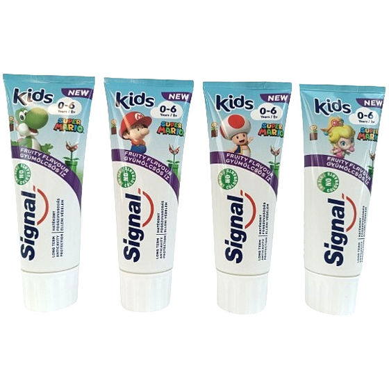 Signal Kids Fruity 0 - 6 Jahre Zahnpasta für Kinder 75 ml