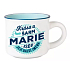 Albi Espresso Mug Marie - Schönheit und Charme sind ihre anderen Namen 45 ml