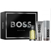 Hugo Boss Boss Bottled Eau de Toilette 100 ml + Duschgel 100 ml + Deodorant Spray 150 ml, Geschenkset für Männer