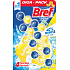 Bref Power Aktiv WC Block Zitrone, fester WC Block, 4 × 50 g