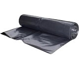 Schwarze Müllsäcke LD 80 µ 120 l, 70 × 110 cm, 15 Stk