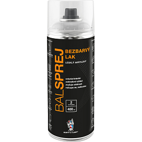 BALSPREJ universeller Acrylspraylack, farblos seidenmatt, 400 ml