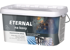 Eternal na kovy univerzální barva na všechny kovy, 402 světle šedá, 5 kg