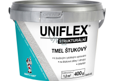 Uniflex štukový akrylový tmel, 400 g