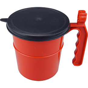 Mako Kunststoffbehälter für Farbe, Volumen 500 ml