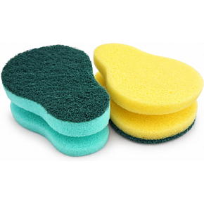 BALhome VILTEX Formschwamm zum Abwasch Birne, 2Stk