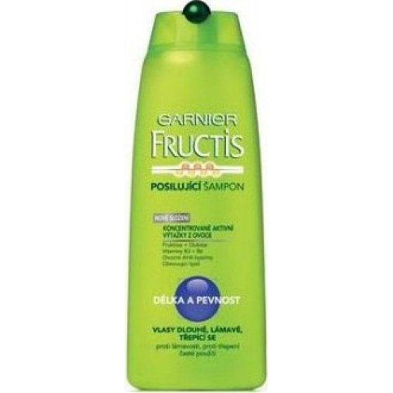 Garnier Fructis Shampoo Länge und Stärke für sprödes Haar 250 ml