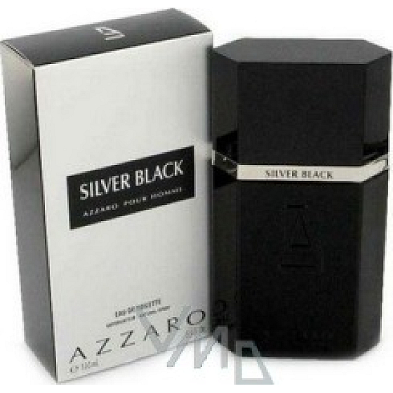Azzaro Silber Schwarz Eau de Toilette für Männer 50 ml