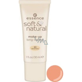 Essence Soft & Natural Makeup 03 Mittelbeige 30 ml
