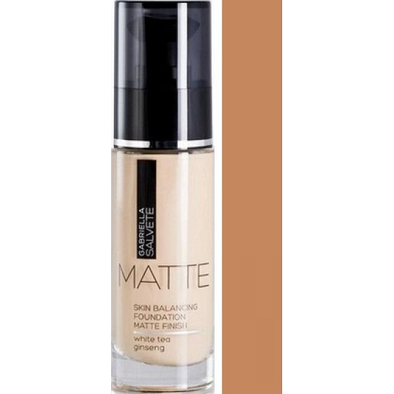 Make-up der Gabriella Salvete Matte Skin Balancing Foundation 04 Nocciola 30 ml