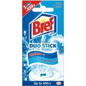 Bref Duo Stick Blue Ocean selbstklebende Toilettenstreifen 27 g