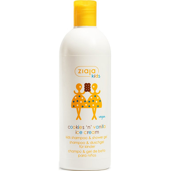 Ziaja Kids 2in1 Keks Vanilleeis Shampoo und Duschgel 400 ml
