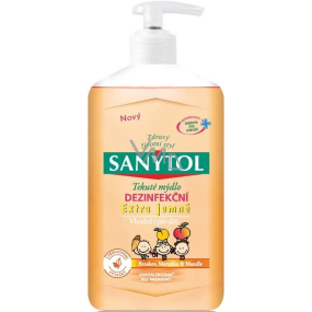 Sanytol Extra sanfte Desinfektionshandseife für Kinder geeignet 250 ml mit Spender