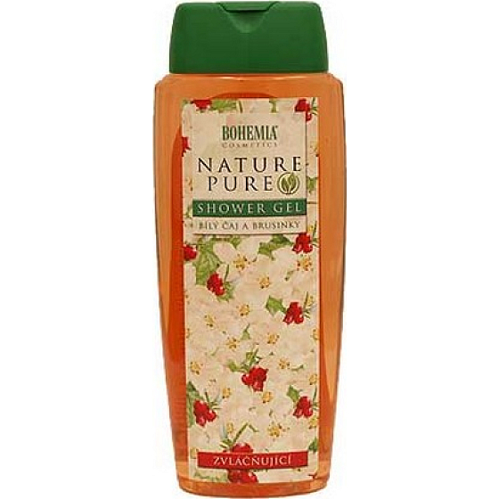 Böhmen Geschenke Weißer Tee und Cranberries erweichendes Duschgel 300 ml
