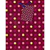 Nekupto Geschenk Papiertüte 23 x 18 x 10 cm Tupfen lila 1 Stück 620 30 KAM