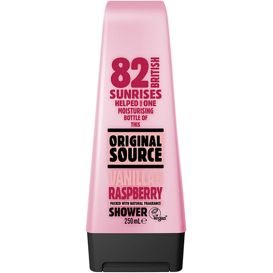 Original Source Himbeer- und Vanillemilch-Duschgel 250 ml
