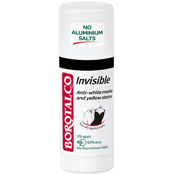 Borotalco Unsichtbarer Antitranspirant Deodorant Stick Unisex 40 ml