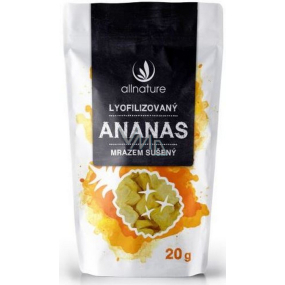 Allnature Ananas gefriergetrocknete Stücke von 20 g