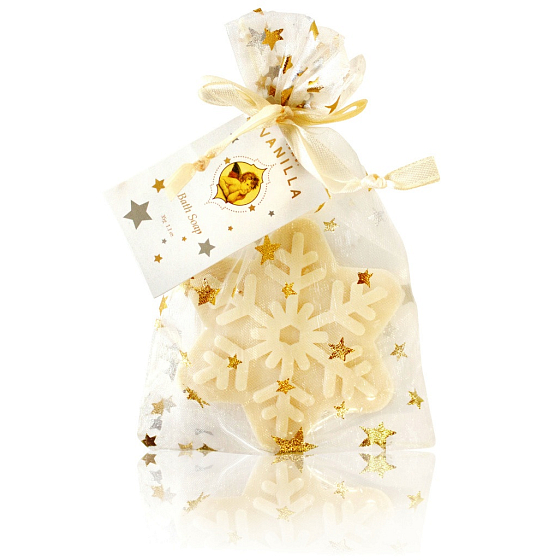 My Gift Seife Flake mit dem Duft von Vanille in Organza 35 g