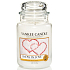 Yankee Candle Schnee in der Liebe - Schnee in der Liebe Duftkerze Klassisches großes Glas 623 g