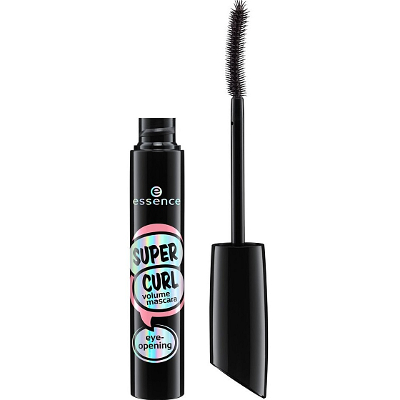 Essence Super Curl Volume Eye Mascara schwarz 8 ml