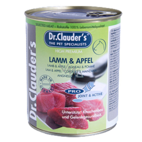 DR. Clauders Lamm mit Apfel komplett Super Premium Hundefutter 800 g