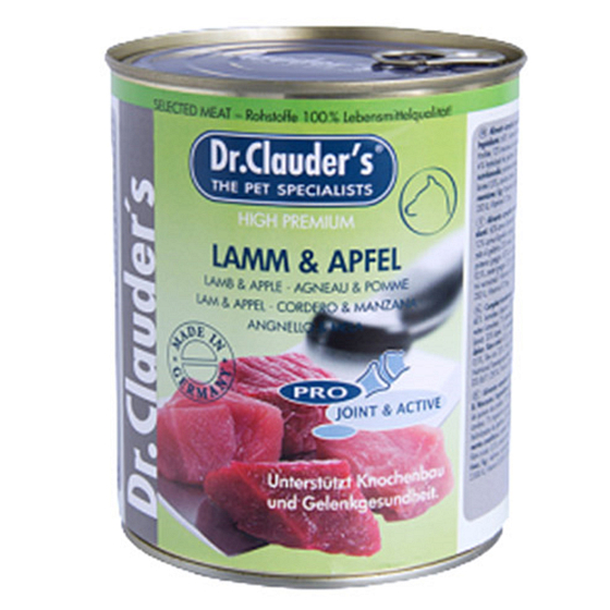DR. Clauders Lamm mit Apfel komplett Super Premium Hundefutter 800 g