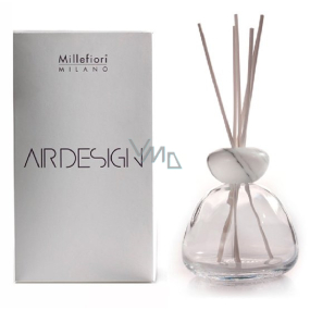 Millefiori Milano Air Design Diffusor Marmorplatte weiß Klarglas