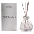 Millefiori Milano Air Design Diffusor Marmorplatte weiß Klarglas