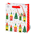 BSB Luxus Geschenk Papiertüte 36 x 26 x 14 cm Weihnachtsdorf VDT 413 - A5