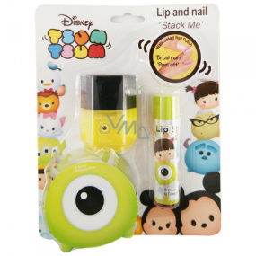 Disney Tsum Tsum Stapeln Sie mich Lipgloss + Nagellack, Kosmetik-Set für Kinder