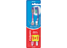 Colgate Zahnbürsten Extra Clean, mittlere Härte, Packung 1+1