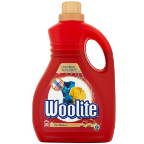 Woolite Mix Color Waschgel für farbige Wäsche behält die Farbintensität von 30 Dosen von 1,8 l bei