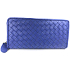 Marina De Bourbon Blaue Brieftasche für Frauen 19 x 9,7 x 3 cm