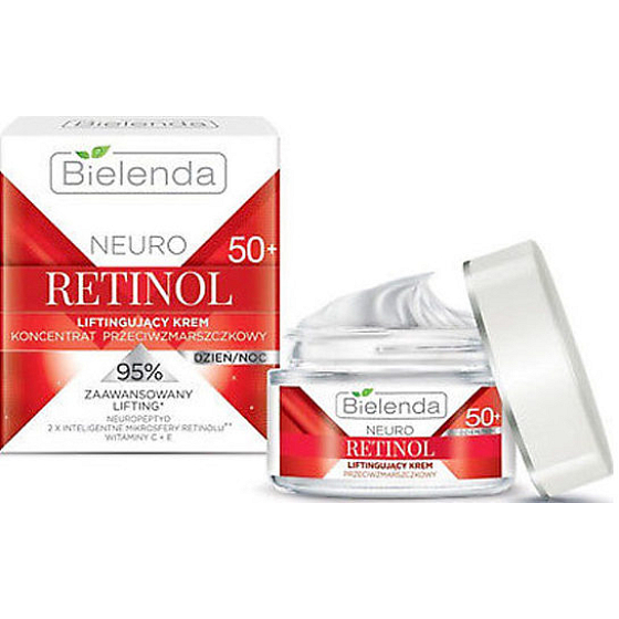 Bielenda Neuro Retinol 50+ Lifting-Gesichtscreme Tag/Nacht 50 ml