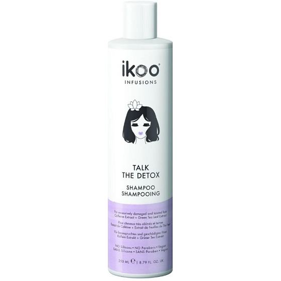 Ikoo Talk das Detox Shampoo für stark geschädigtes Haar 250 ml