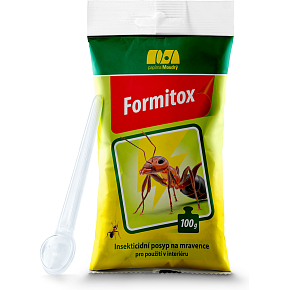 Formitox Extra Insektizid zur Bekämpfung von Ameisen, Schaben, Silberfischchen, Fliegen, Beutel 100 g