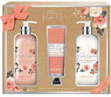 Baylis & Harding Royal Garden Handwäsche 300 ml + Handlotion 300 ml + Handcreme 130 ml, Kosmetikset für Frauen