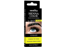 Venita Henna Color Creme Augenbrauenfarbe 1.0 Schwarz 30 g
