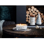 WoodWick Magnolia Birch Duftkerze mit Holzdocht und Deckel Glas groß 609 g
