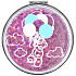 Me To You Kosmetikspiegel mit Glitzer Ballons 8 cm