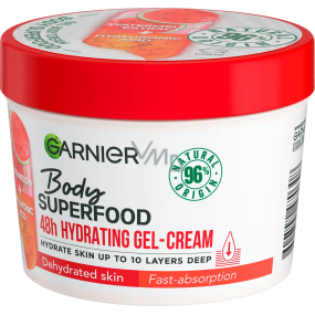 Garnier Body Superfood Watermelon Body Gel Cream für feuchtigkeitsarme Haut 380 ml