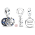 Charms Sterling Silber 925 Marvel Star Wars Prinzessin Leia 2in1, Armband Anhänger