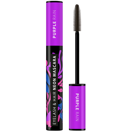 Dermacol Neon Purple Rain Neon Wimperntusche für Augen und Haare 9 ml