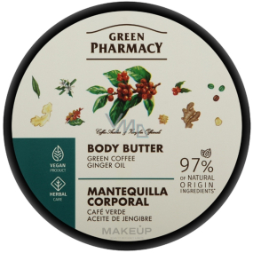 Green Pharmacy Grüner Kaffee und Ingweröl Körperbutter 200 ml Green Pharmacy Grüner Kaffee und Ingweröl Körperbutter 200 ml
