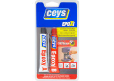 Ceys Epoxi rychle tvrdnoucí dvousložkové lepidlo, 15 + 15 ml