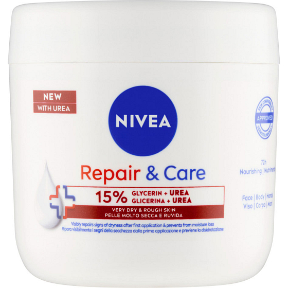 Nivea Repair & Care Urea tělový krém 400 ml