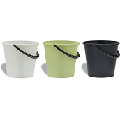 Vektex Eimer rund, aus Kunststoff, 10 l